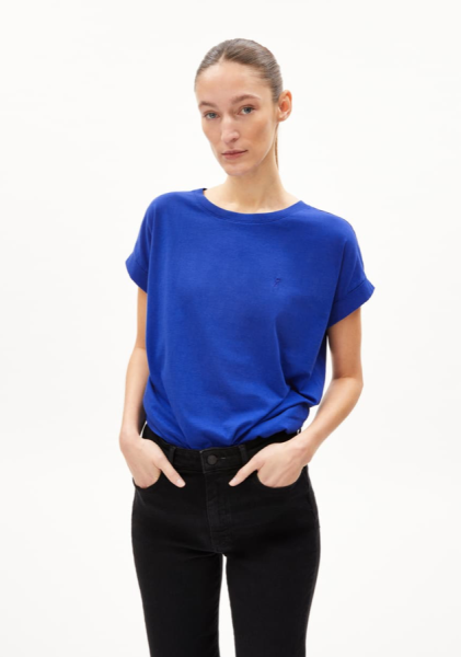 ARMEDANGELS - IDAARA - T-Shirt Loose Fit aus Baumwolle (kbA) - dynamo blue