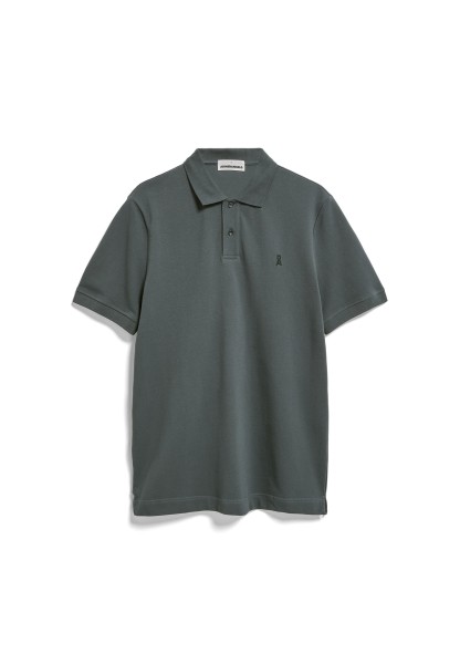 ARMEDANGELS - FIBRAAS - Poloshirt Regular Fit aus Baumwolle (bio) - space steel