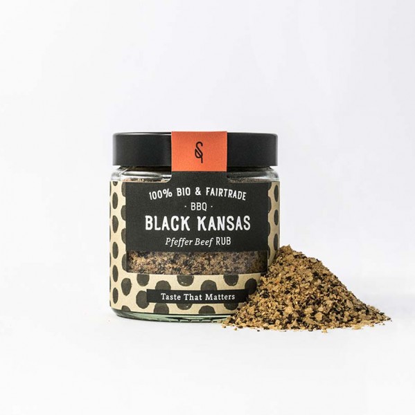 SOULSPICE - BLACK KANSAS BIO - Pfeffer Beef Rub