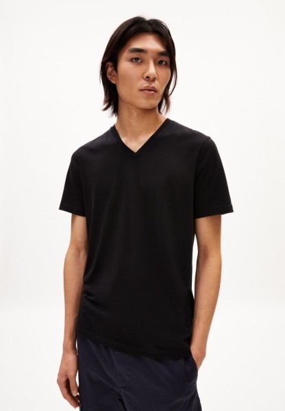 ARMEDANGELS - JAARNES - T-Shirt Regular Fit aus Bio-Baumwolle - black