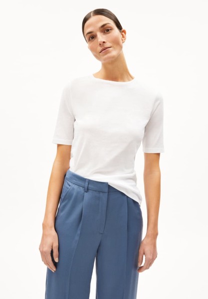 ARMEDANGELS - DONAAJI - T-Shirt Slim Fit aus Baumwolle (kbA) - white