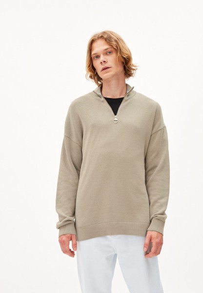 ARMEDANGELS - LEDAAN - Pullover Relaxed Fit aus TENCEL™ Lyocell Mix - sand stone
