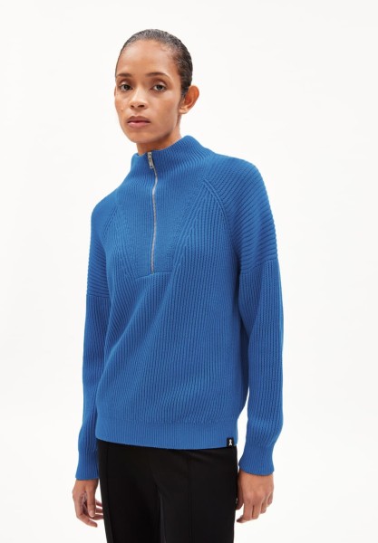 ARMEDANGELS - RONYIAAS - Pullover Loose Fit aus aus Baumwolle (kbA) - warm blue