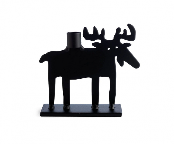 BENGT & LOTTA - Moose - big candle holder - black