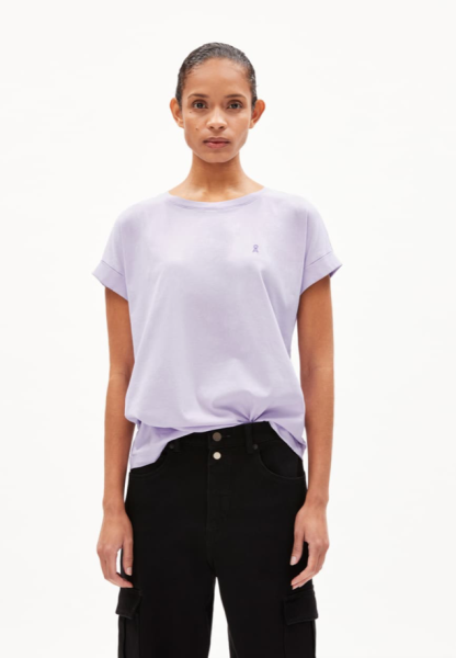 ARMEDANGELS - IDAARA - T-Shirt Loose Fit aus Baumwolle (kbA) - lavender light