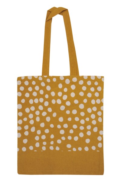 Tranquillo - Stofftasche DOTS YELLOW - (GOTS)