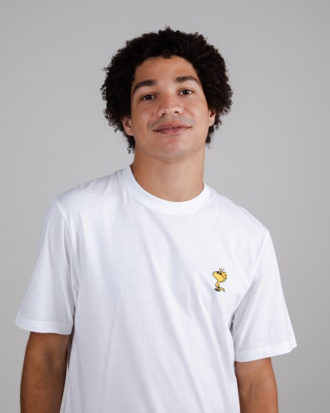 brava - Peanuts Sunny Woodstock Regular T-Shirt - Weiß
