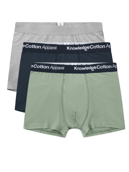 KnowledgeCotton Apparel - 3 pack underwear - Lily Pad