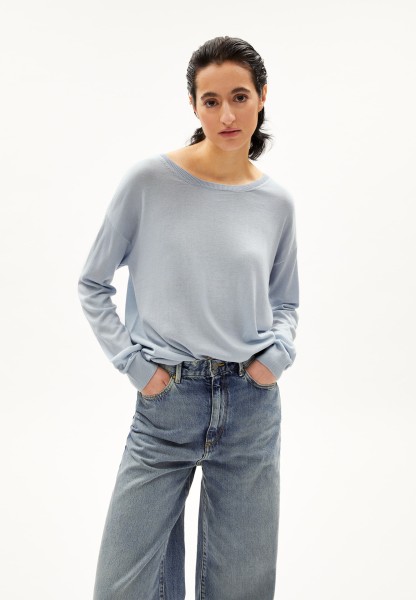 ARMEDANGELS - LAARNI - Pullover Relaxed Fit aus TENCEL™ Lyocell Mix - morning sky