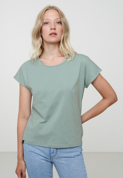 recolution - T-Shirt ALOCASIA - peppermint green