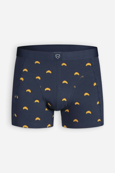 A-dam Underwear - Navy Croissant - Boxer Brief