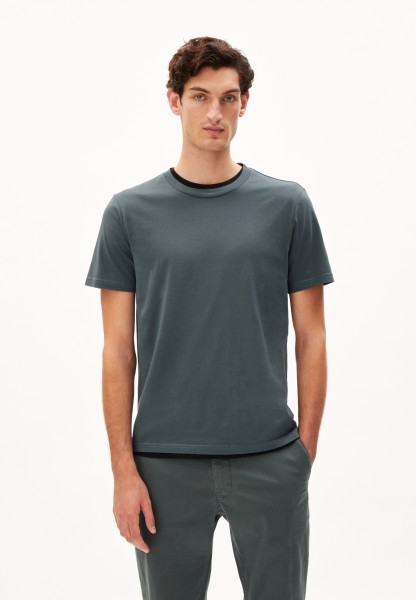 ARMEDANGELS - JAAMES - T-Shirt Regular Fit aus Baumwolle (kbA) - space steel