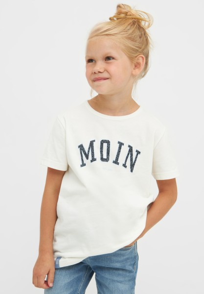 derbe - Moin Leo Kinder T-Shirt - off white