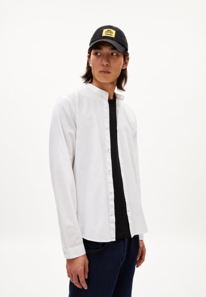 ARMEDANGELS - TOMAASAS - Hemd Regular Fit aus Baumwolle (kbA) - white