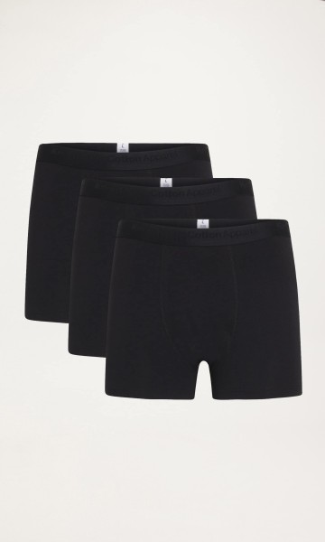 KnowledgeCotton Apparel - 3 pack underwear - Black Jet